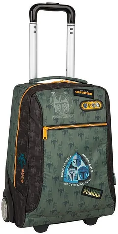Ghiozdan Scolar cu Roti Cool Pack Compact The Mandalorian 36l