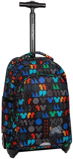 Ghiozdan Scolar cu Roti Cool Pack Jack Mickey Mouse 24l