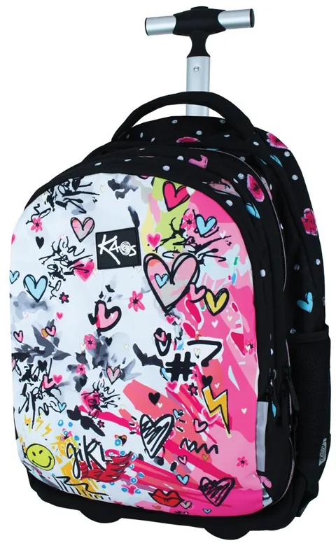Ghiozdan Scolar cu Roti Kaos 2 in 1 Flightheart 31l