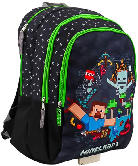 Ghiozdan Școlar CYP Brands Minecraft All Budies TNT