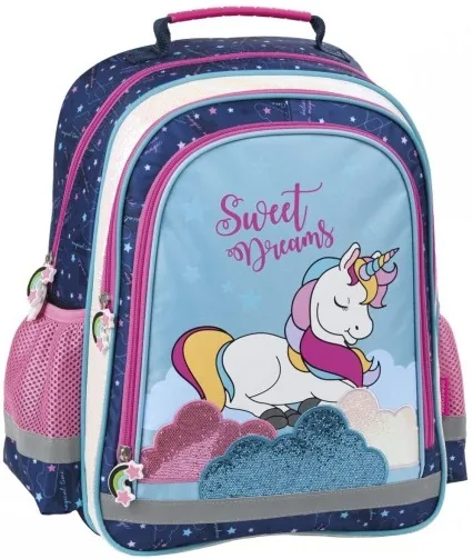 Ghiozdan Școlar Derform Sweet Dreams cu 2 Compartimente