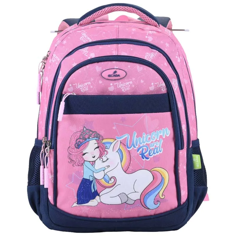 Ghiozdan Scolar Ecada Unicorn are Real 41x31x16cm