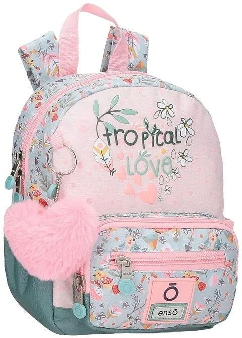 Ghiozdan Scolar Enso Tropical Love 1 Compartiment