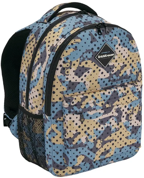 Ghiozdan Școlar Erich Krause EasyLine Dots vs Camo
