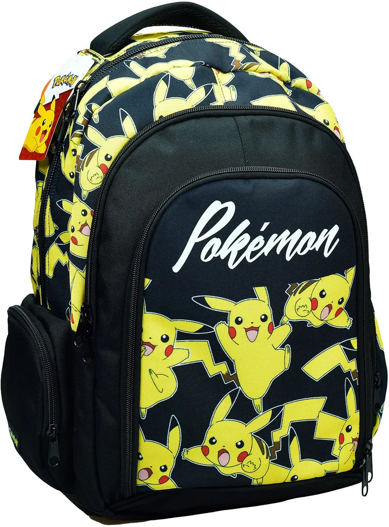 Ghiozdan Școlar GIM Pokemon Pikachu