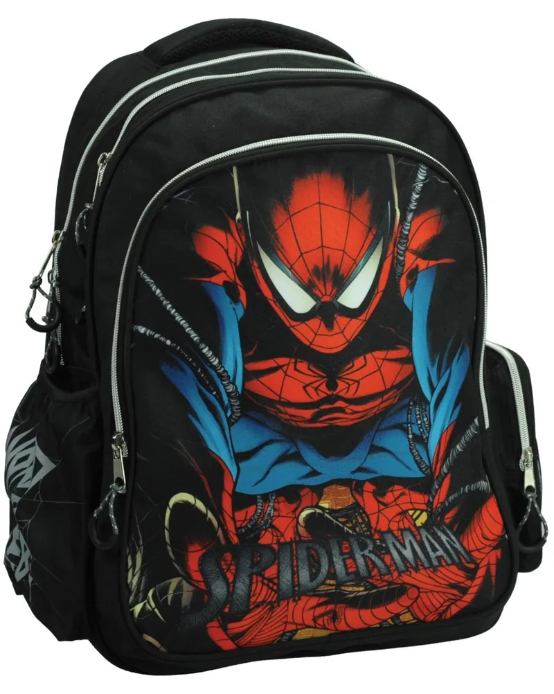 Ghiozdan Scolar Gim Spider-Man City Web 2 Compartimente