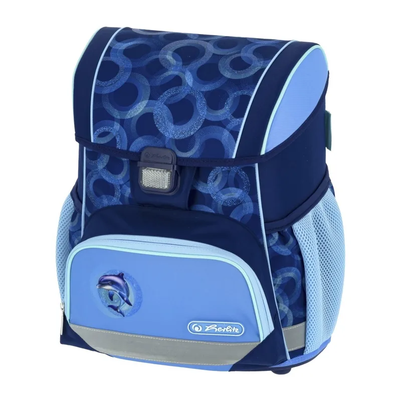 Ghiozdan Scolar Herlitz Loop Dolphin Ride 37x31x22cm