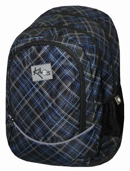 Ghiozdan Scolar Kaos 2 in 1 3 Compartimente Darktweed
