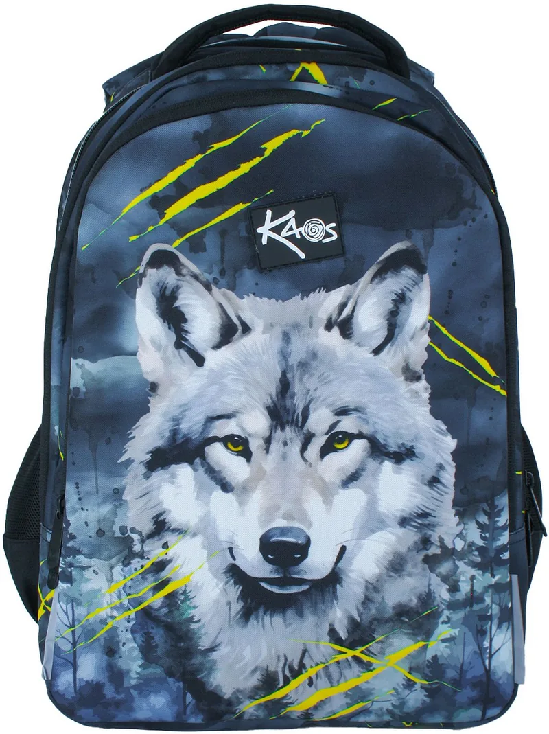 Ghiozdan Școlar Kaos Alpha 2 în 1 4 Compartimente
