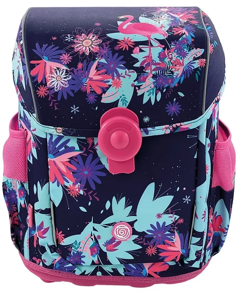 Ghiozdan Școlar Kaos Tropic Night cu Capac