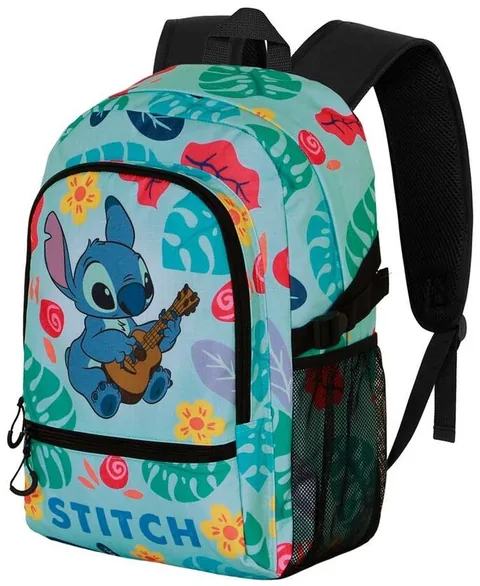 Ghiozdan Școlar Karactermania Lilo & Stitch Guitar cu Buzunare Laterale