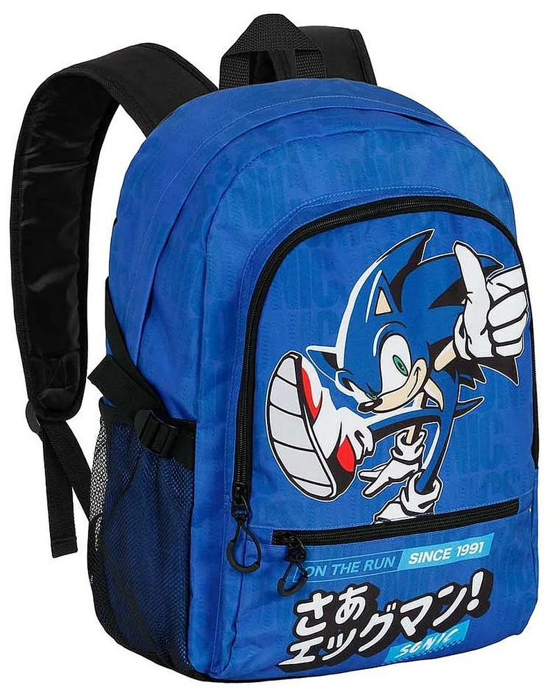 Ghiozdan Școlar Karactermania Sonic Fan On The Run