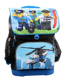 Ghiozdan Scolar Lego City Police Chopper 25L