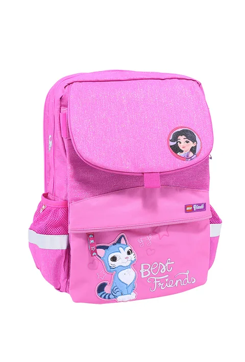 Ghiozdan Scolar Lego Core Line Friends Emma and Chico 38x29x22cm