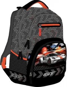 Ghiozdan Scolar Lizzy Card Ford GT Active+ Argintiu