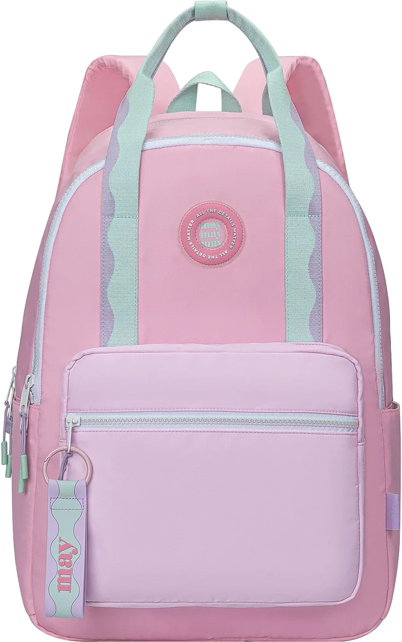 Ghiozdan Școlar Mayfair Pink Vibes 2 Compartimente