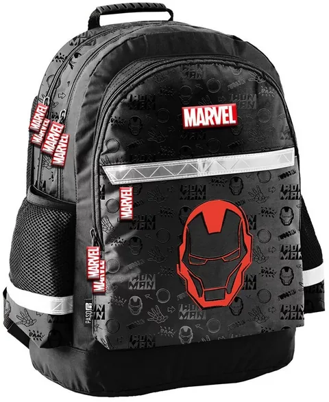 Ghiozdan Școlar Paso Iron Man Mask 2 Compartimente