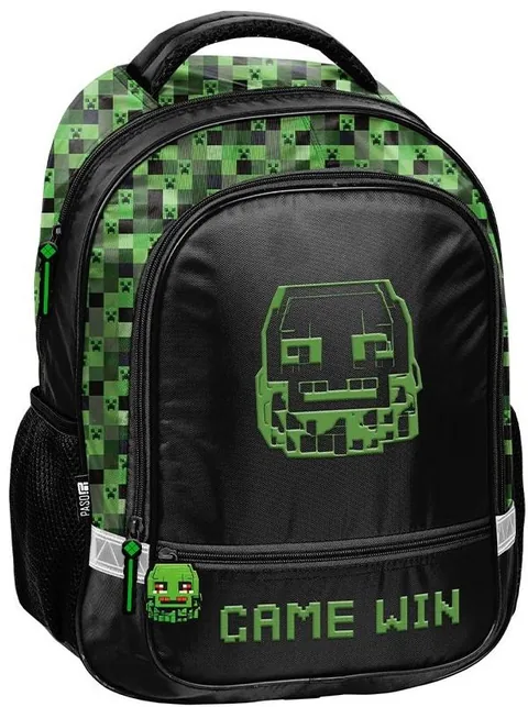 Ghiozdan Scolar Paso Pixel Mask 2 Compartimente