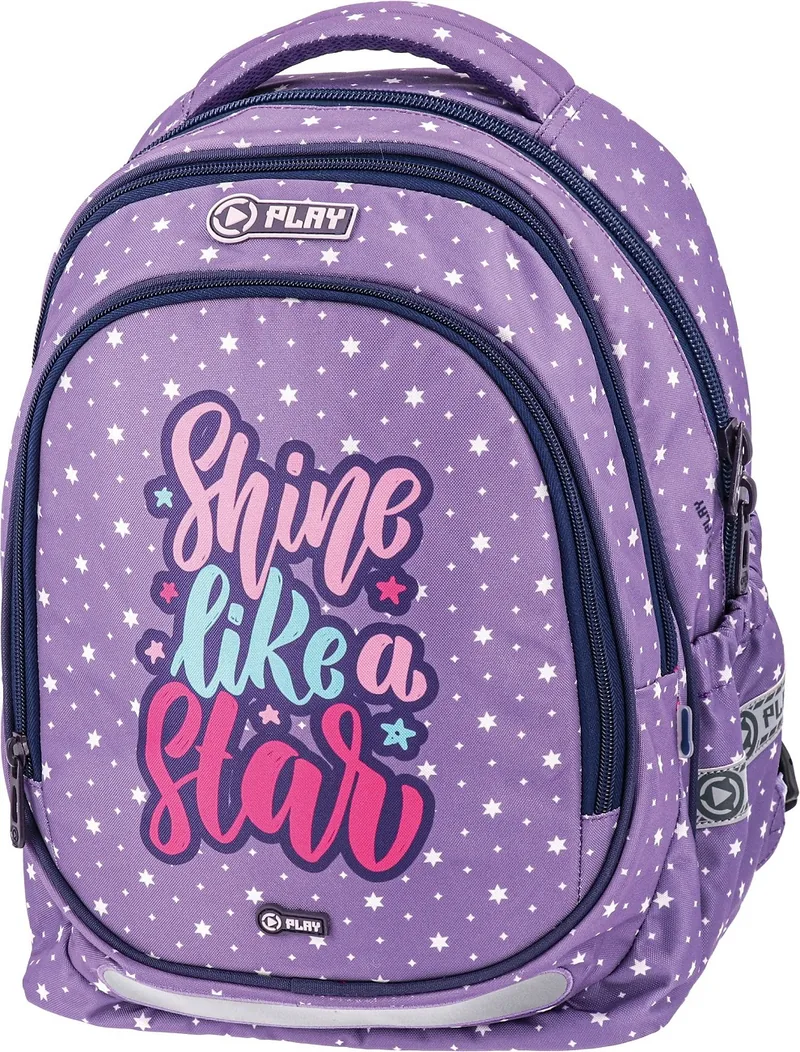 Ghiozdan Școlar Play Maxx Shine Like A Star 1 Compartiment