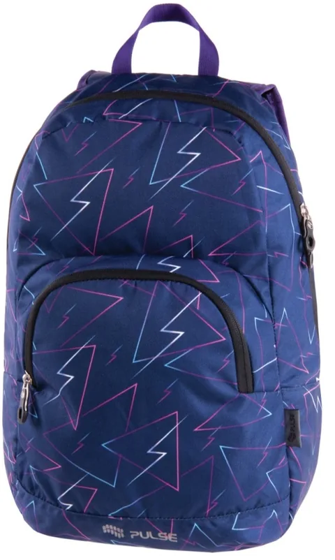 Ghiozdan Școlar Pulse Solo Blue Triangle