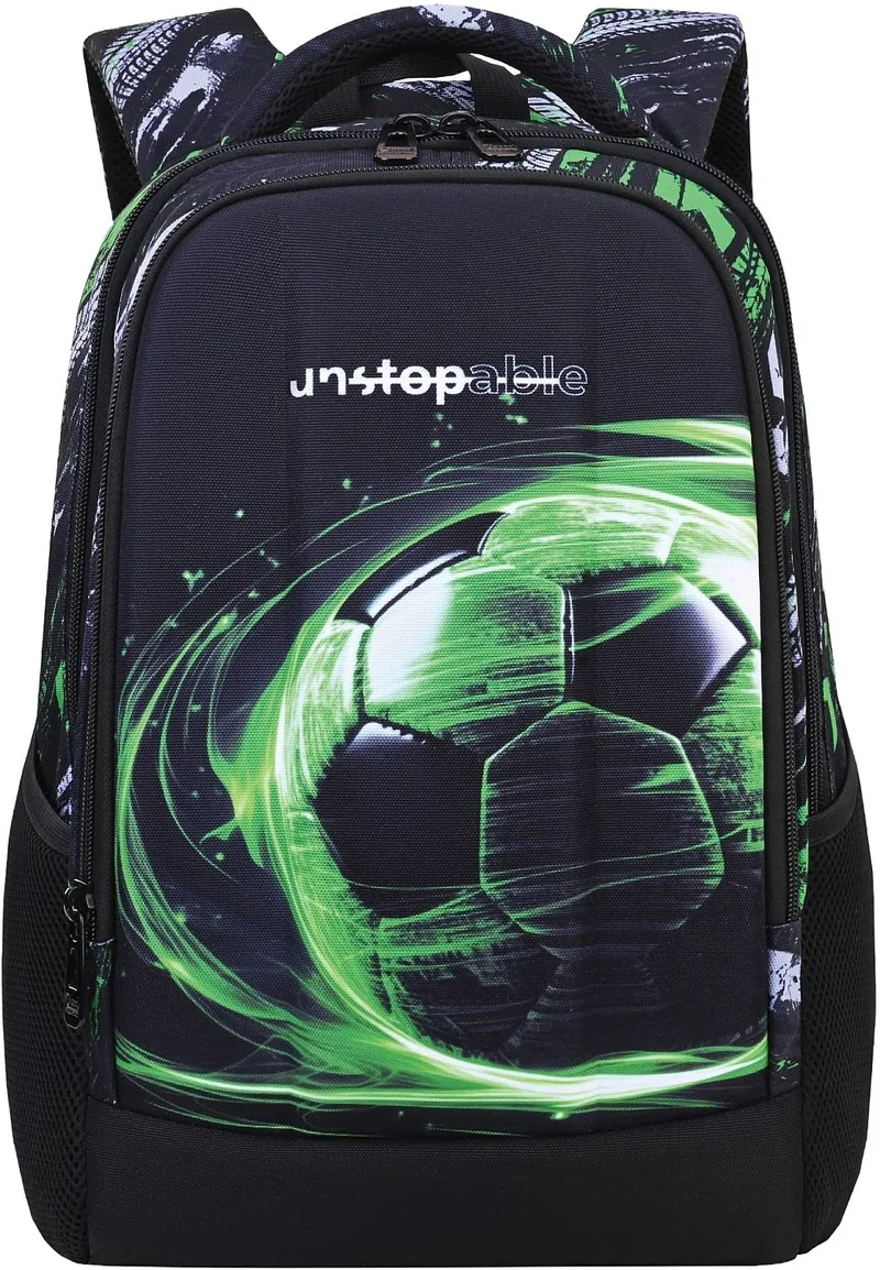Ghiozdan Școlar S. Cool Football Panou 3D 17l