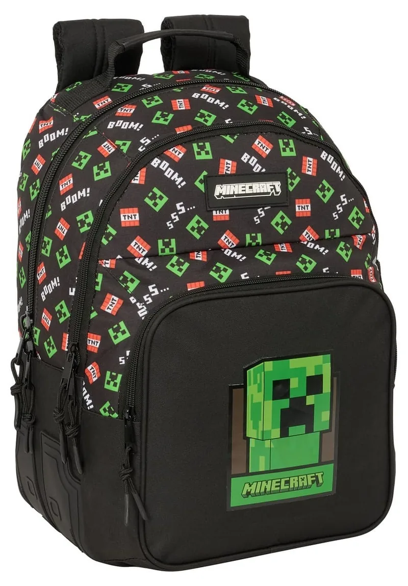 Ghiozdan Școlar Safta Minecraft 2 Compartimente