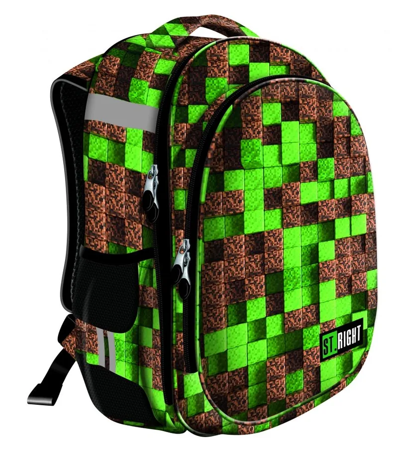 Ghiozdan Școlar St. Right Pixels 1 Compartiment