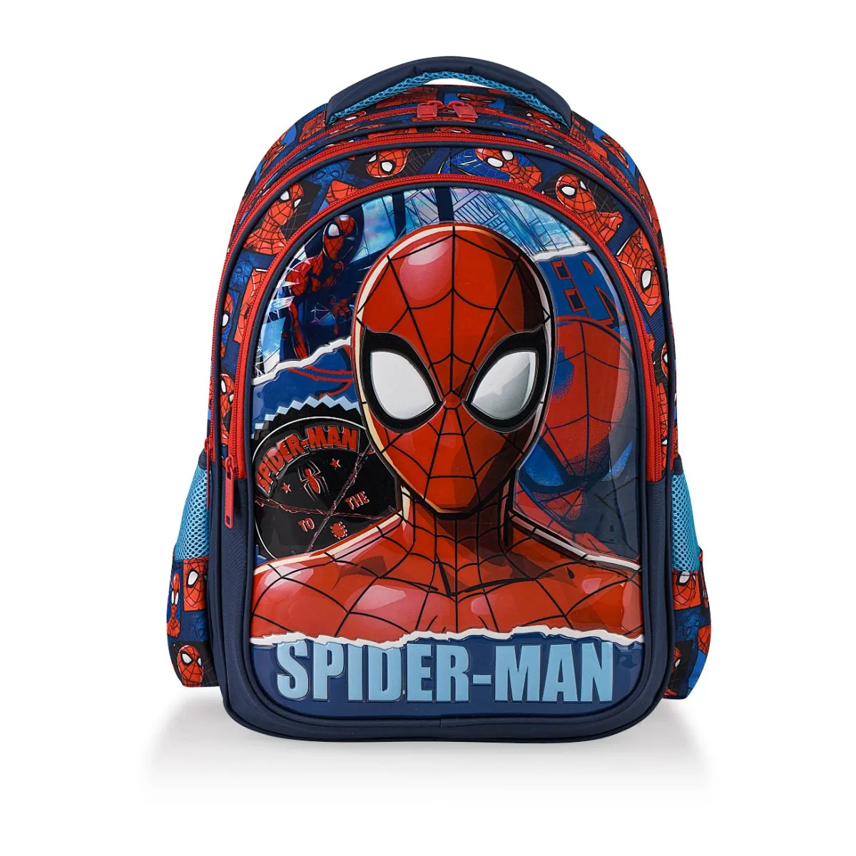 Ghiozdan Spiderman 3 Compartimente 33x42x19cm