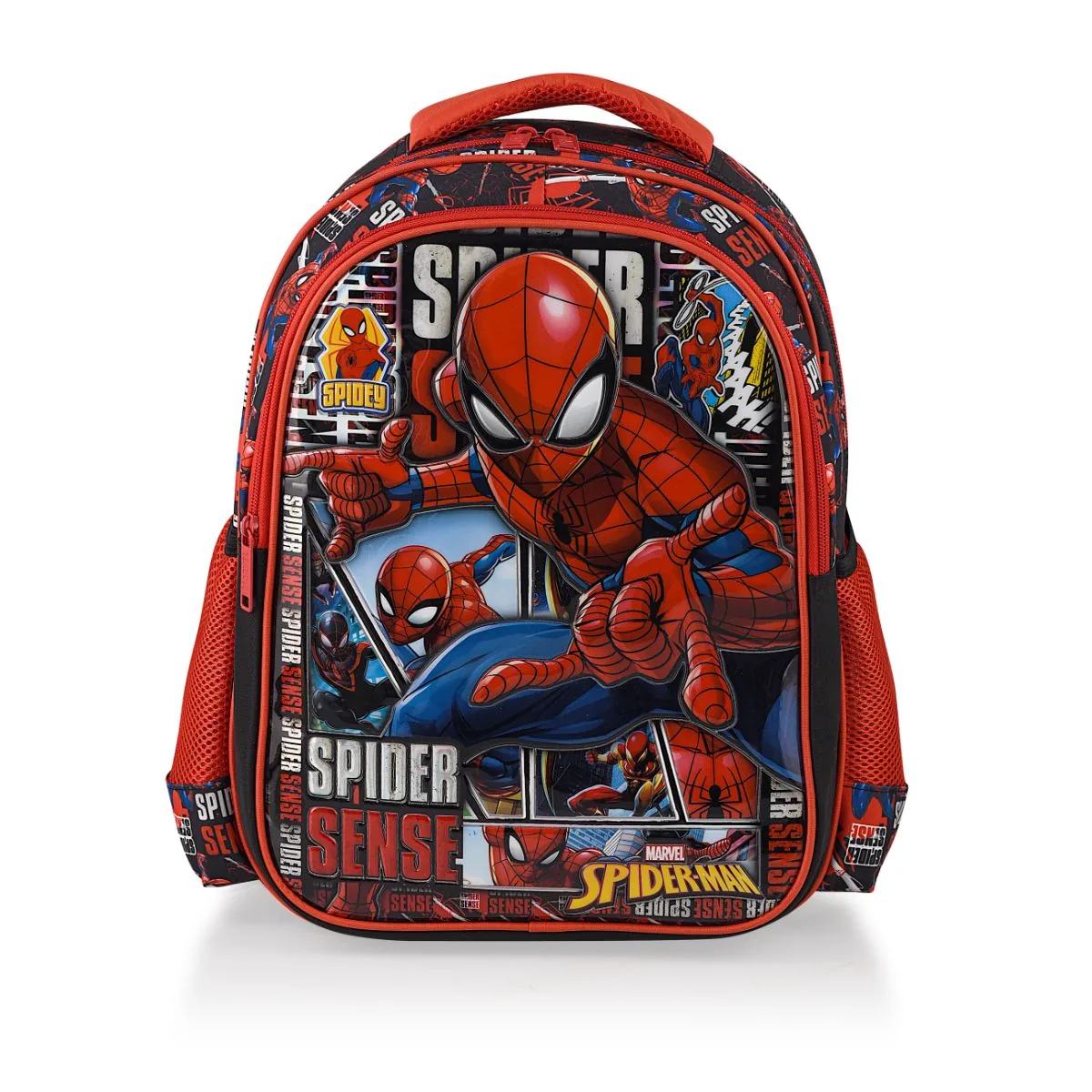 Ghiozdan Spiderman Spider Sense 2 Compartimente