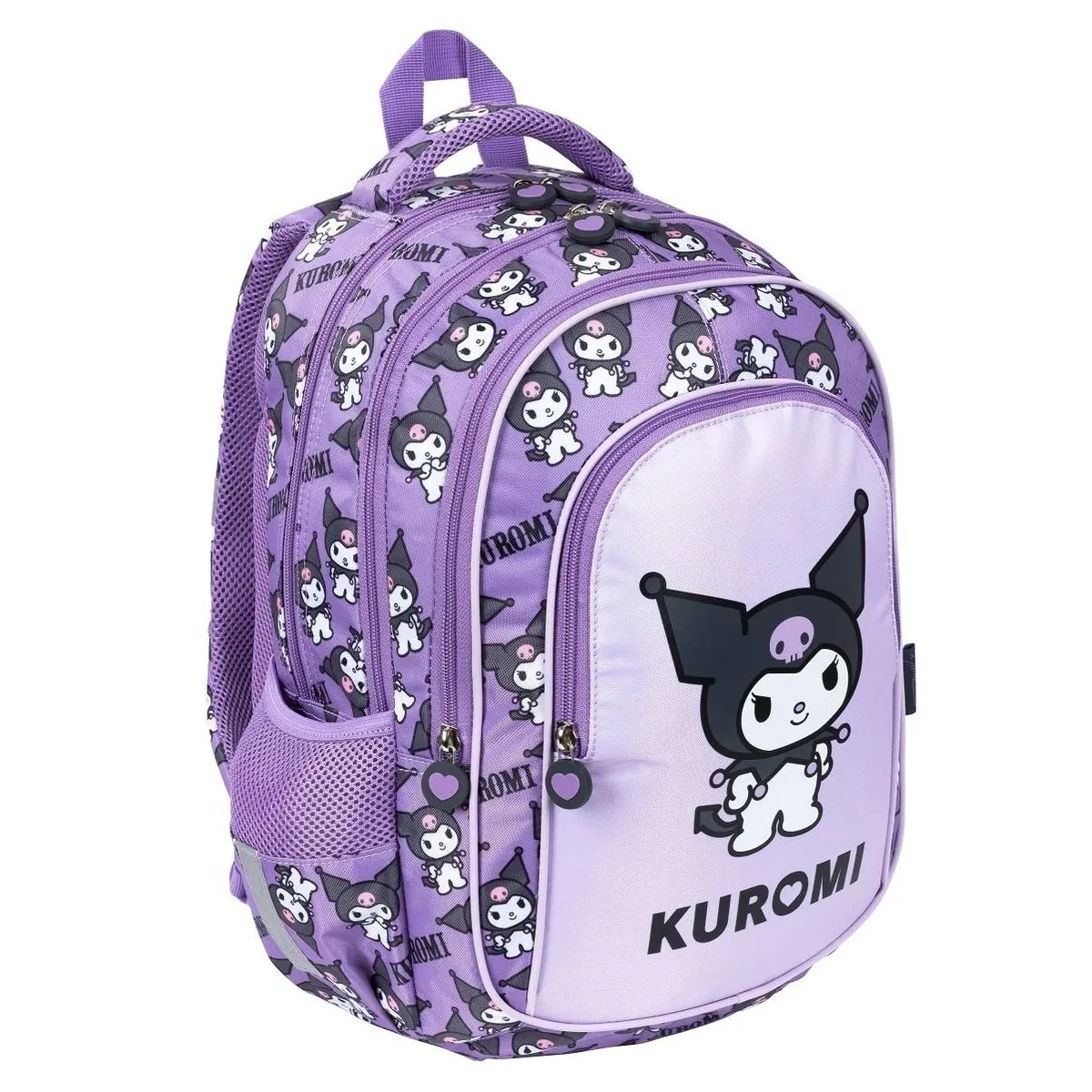 Ghiozdan St Majewski Kuromi 4 Compartimente Violet 40cm