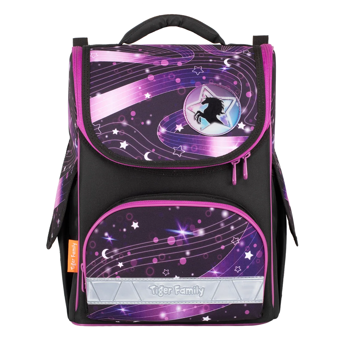 Ghiozdan Tiger Family Nature Quest Lite 35x31x19cm Unicorn Rhythm