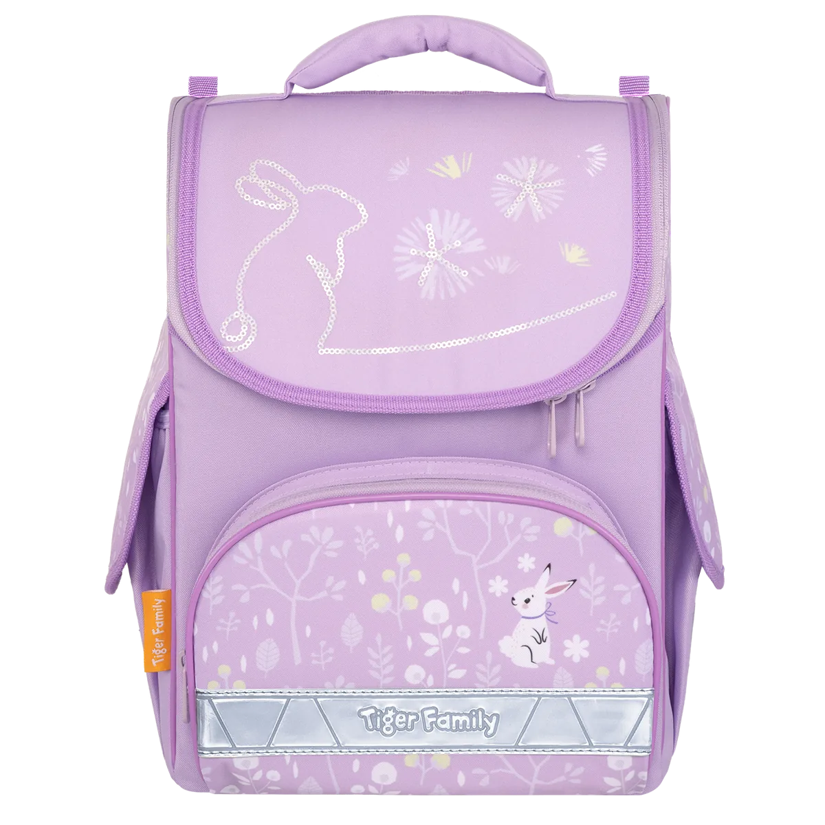 Ghiozdan Tiger Family Nature Quest Lite Lavender Forest