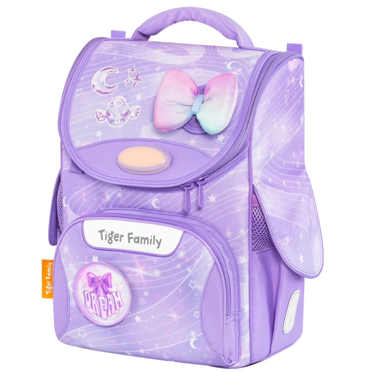 Ghiozdan Tiger Family Nature Quest Pro 35x31x19cm Purple Dreams
