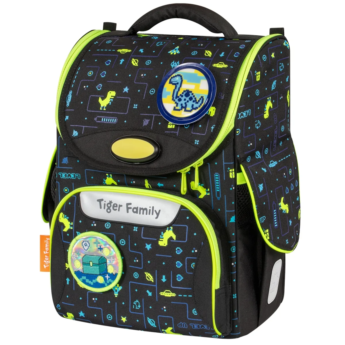 Ghiozdan Tiger Family Nature Quest Pro Level Up 35x31x19cm