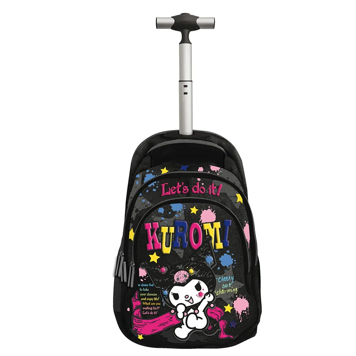 Ghiozdan Tip Troler Graffiti Kuromi Sketchy