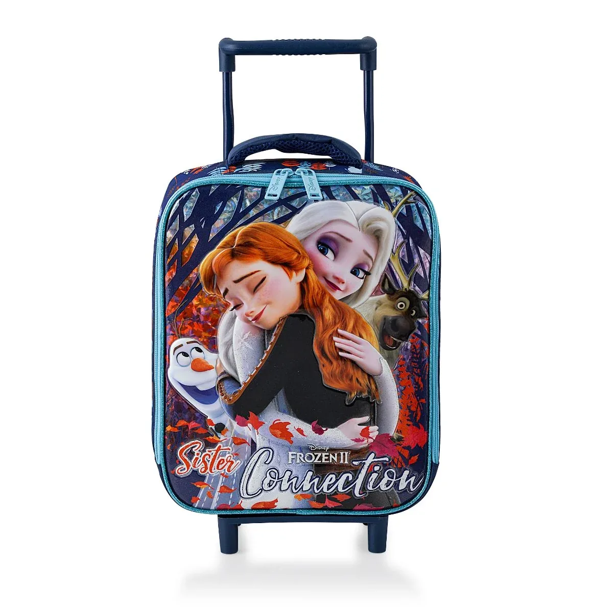 Ghiozdan Tip Troller Disney Frozen 2 Sister Conection Un Compartiment