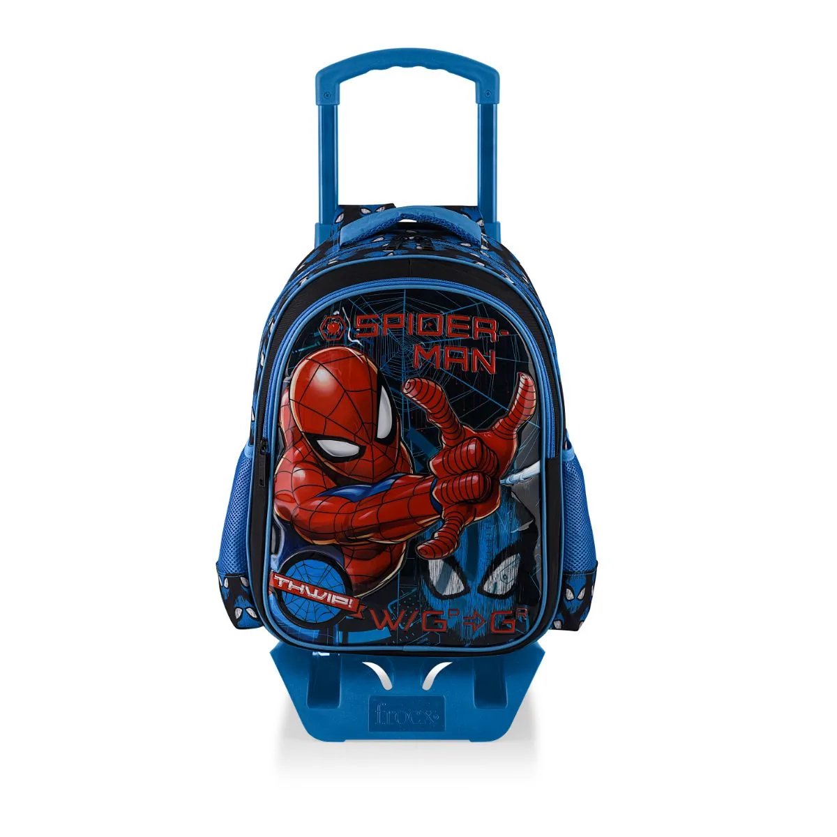 Ghiozdan Tip Troller Spiderman 2 Compartimente