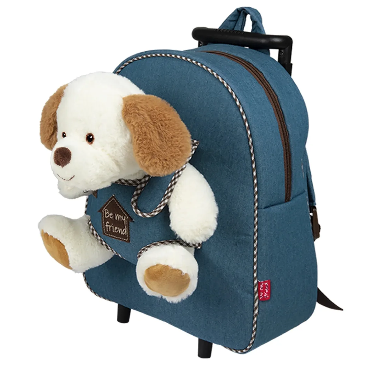 Ghiozdan Troller Perletti Cățeluș Duff 32cm