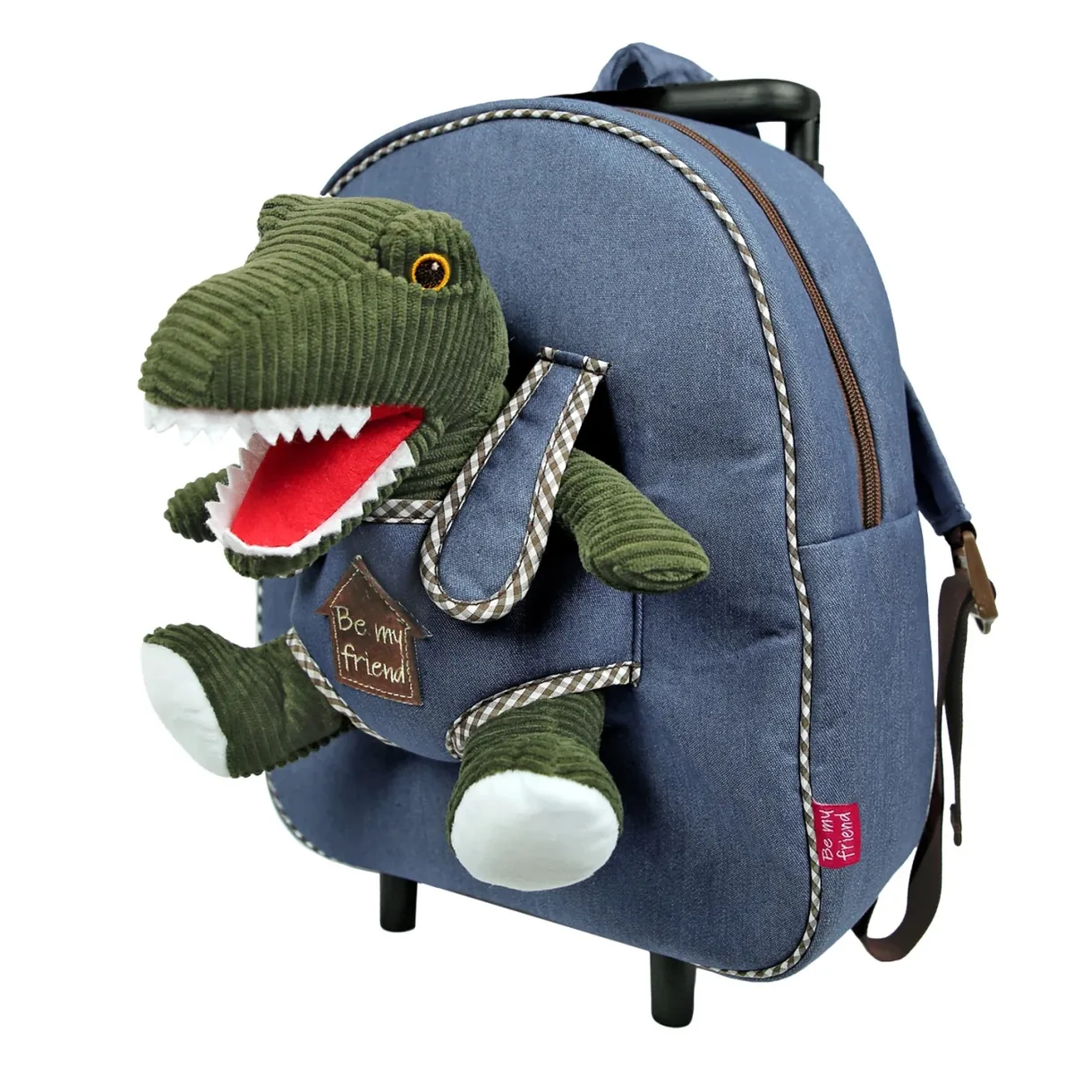 Ghiozdan Troller Perletti Dinozaur Tim 32cm