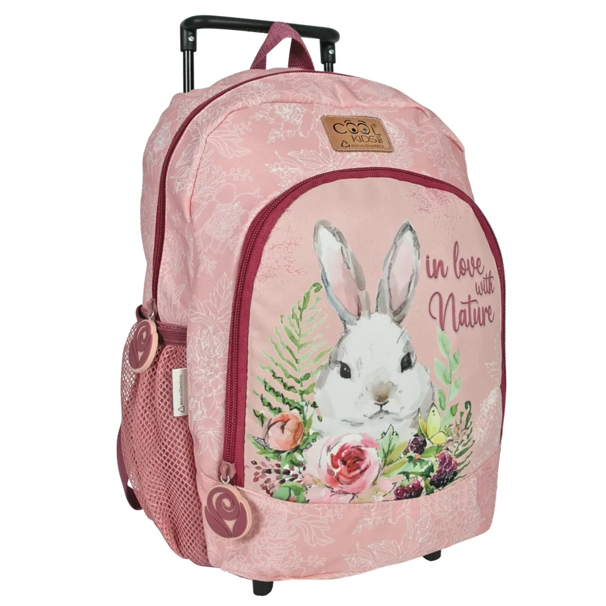 Ghiozdan Troller Perletti Iepuraș 36cm Cool Kids