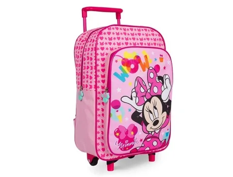 Ghiozdan Troller Perletti Minnie Mouse 36cm Roz