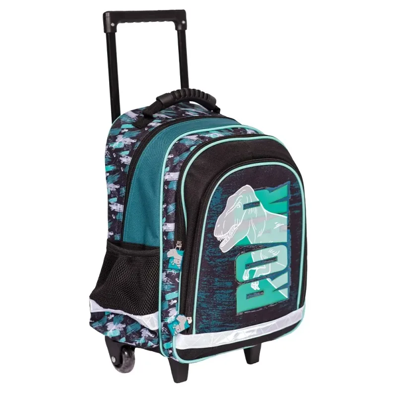 Ghiozdan Troller S-COOL DINO 38cm Multicolor - imagine 2
