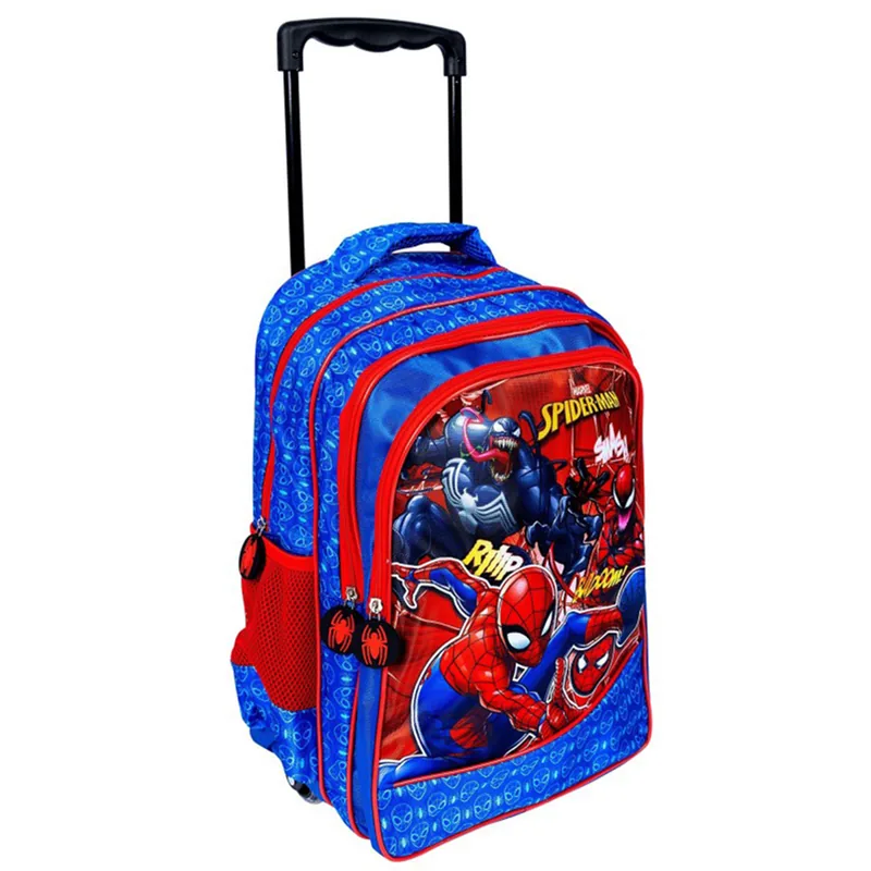 Ghiozdan Troller Spiderman 3 Compartimente