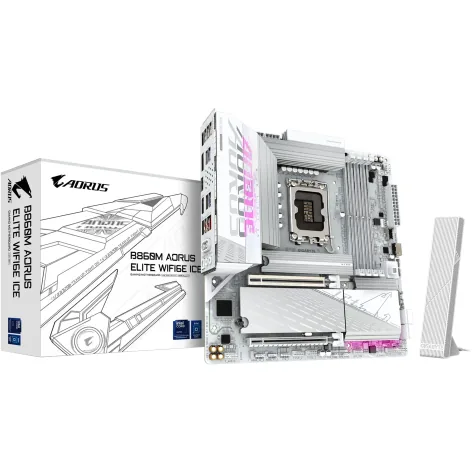 Gigabyte B860M A ELITE WF6E ICE