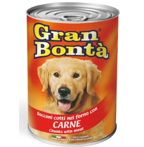 Conserva pentru Câini Gran Bonta Carne 1230g