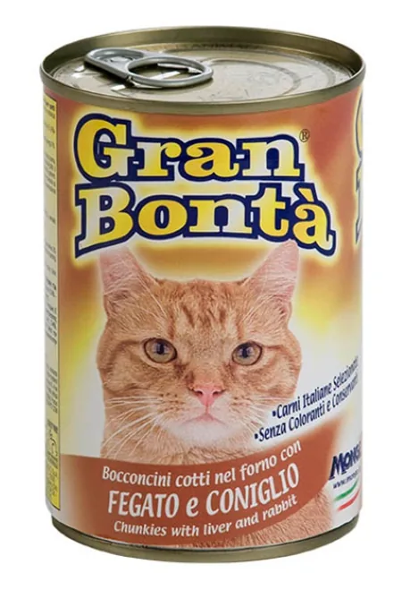Conserva pentru Pisici Gran Bonta Iepure 400g