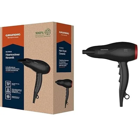 GRUNDIG HD 3700 B Negru/Rosu Cires