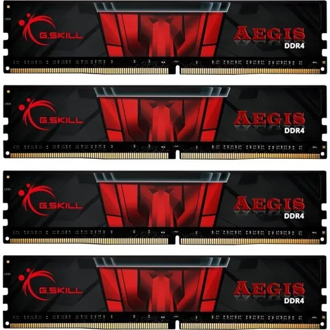 G.Skill Aegis 32GB DDR4 3200MHz CL16 1.35v Quad Channel Kit