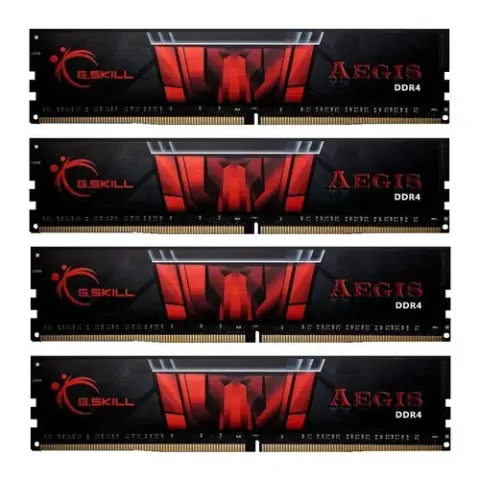 G.Skill Aegis 64GB (4x16GB) DDR4 3200MHz CL16 1.35v Quad Channel