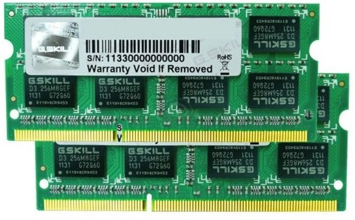 G.Skill F3-1600C11D-8GSL 8GB (2x4GB) DDR3 1600MHz CL11 1.35V